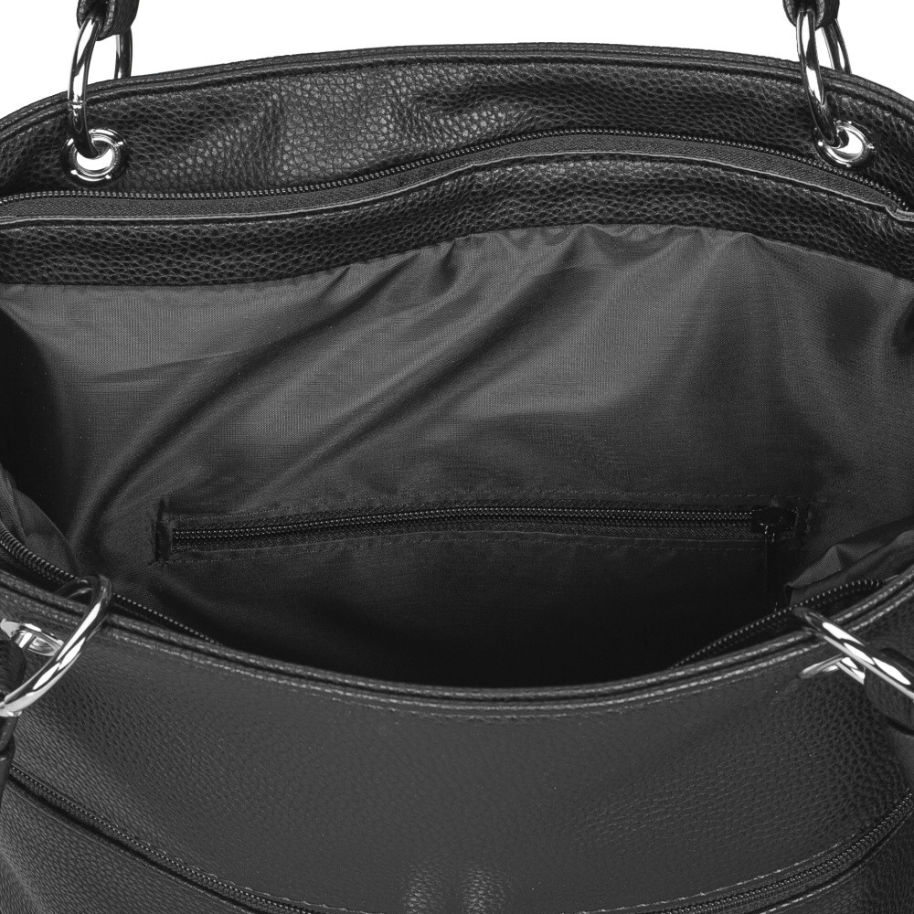 detail Dámská kabelka RIEKER C2308-029 černá W4