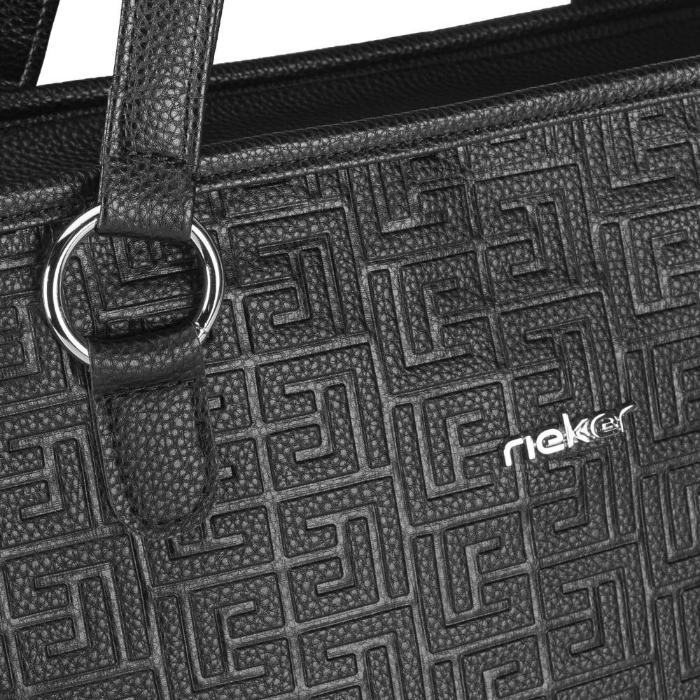 detail Dámská kabelka RIEKER C0009-029-T29 černá W4