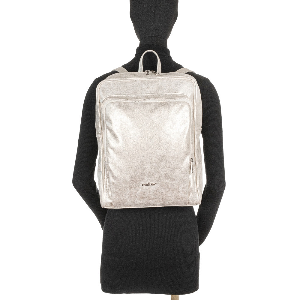 detail Dámský batoh RIEKER C2422-065-KWT zlatá S5