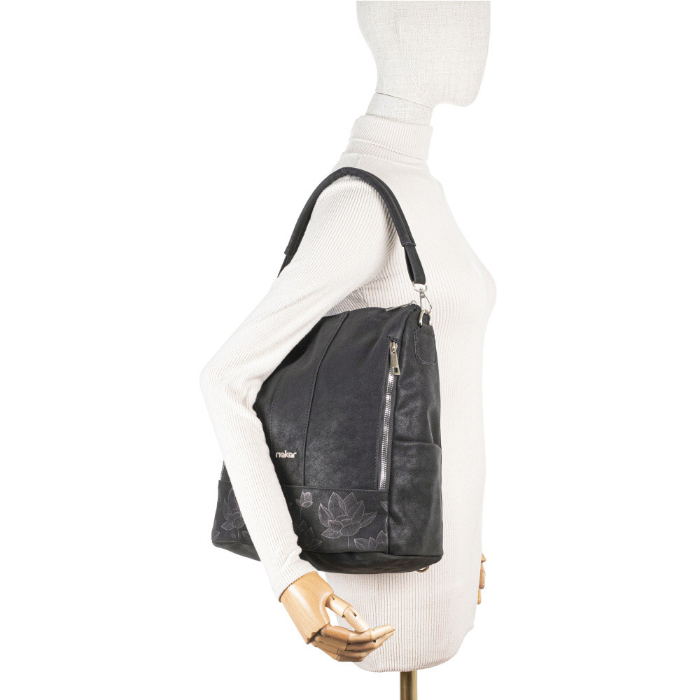 detail Dámský batoh RIEKER C2415-154-KWT černá W5