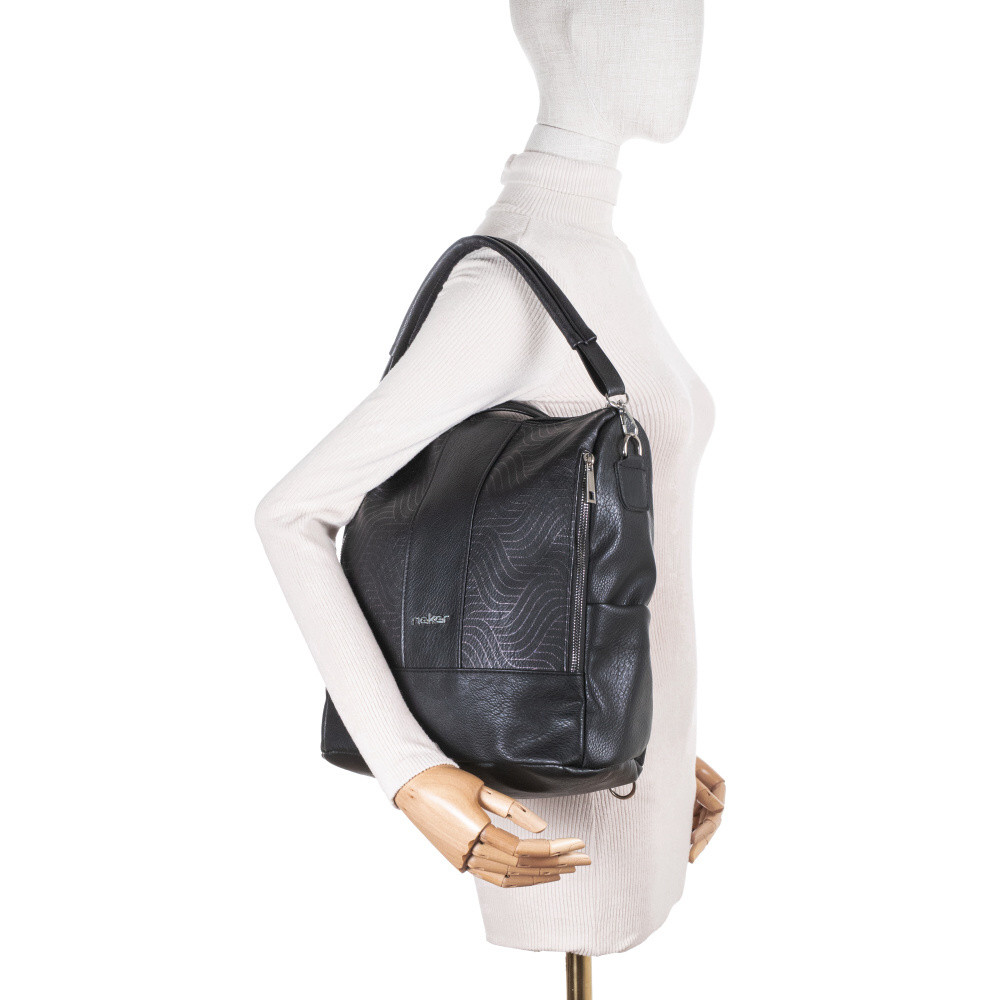 detail Dámský batoh RIEKER C2415-168/19-W2 černá S5