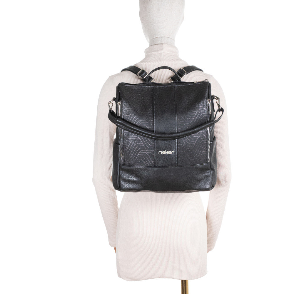 detail Dámský batoh RIEKER C2415-168/19-W2 černá S5