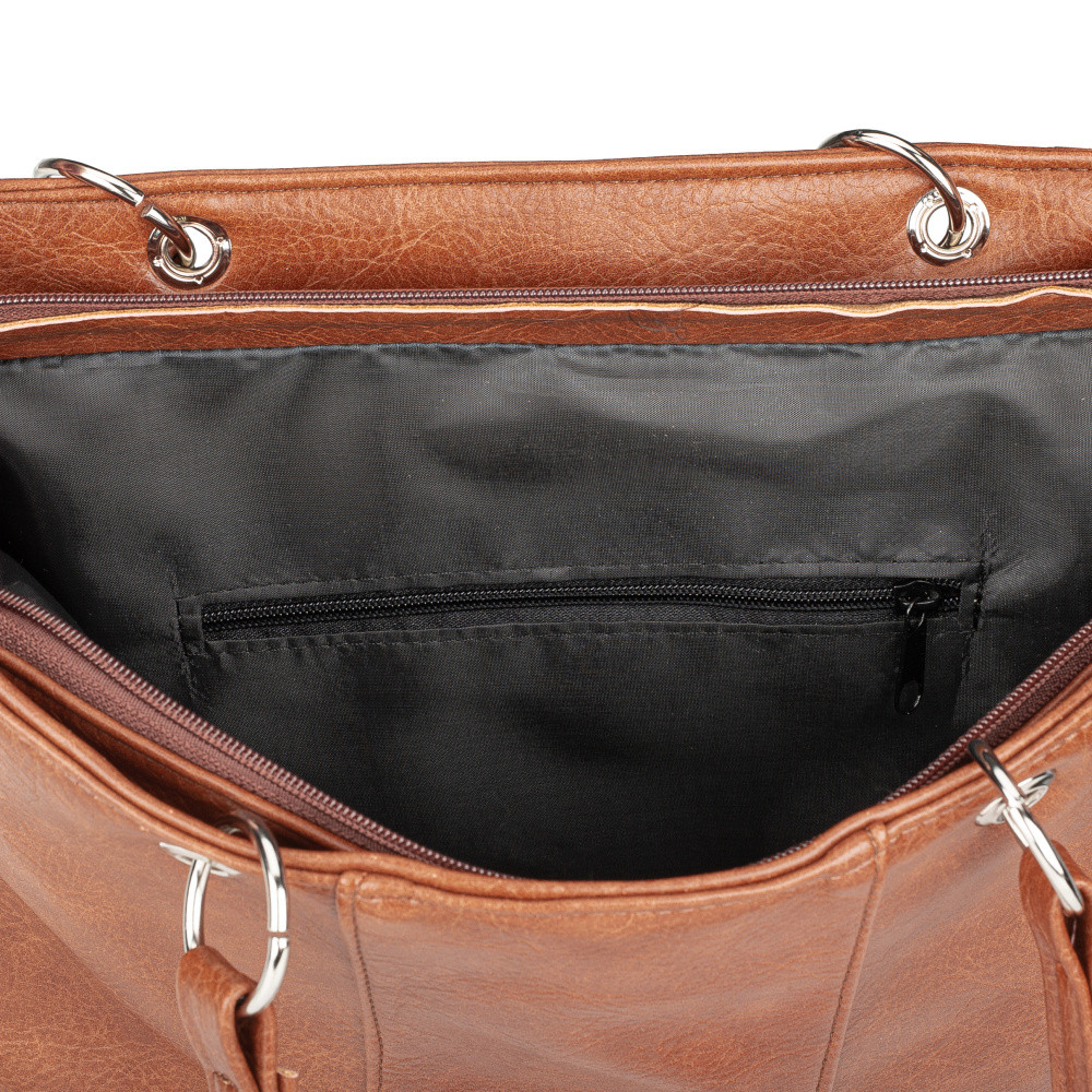 detail Dámská kabelka RIEKER C2403-152/19 hnědá S5