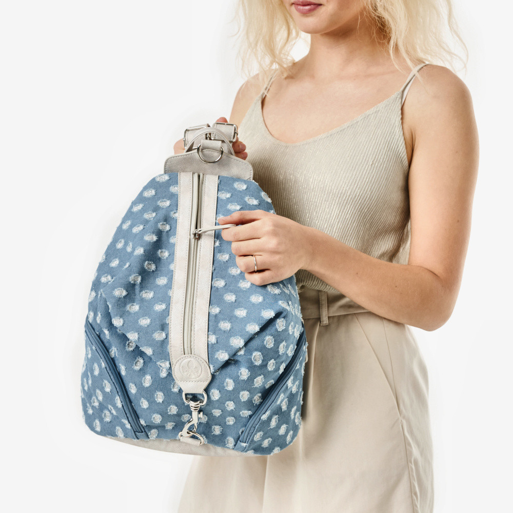 detail Dámský batoh RIEKER H1055-10 modrá S5