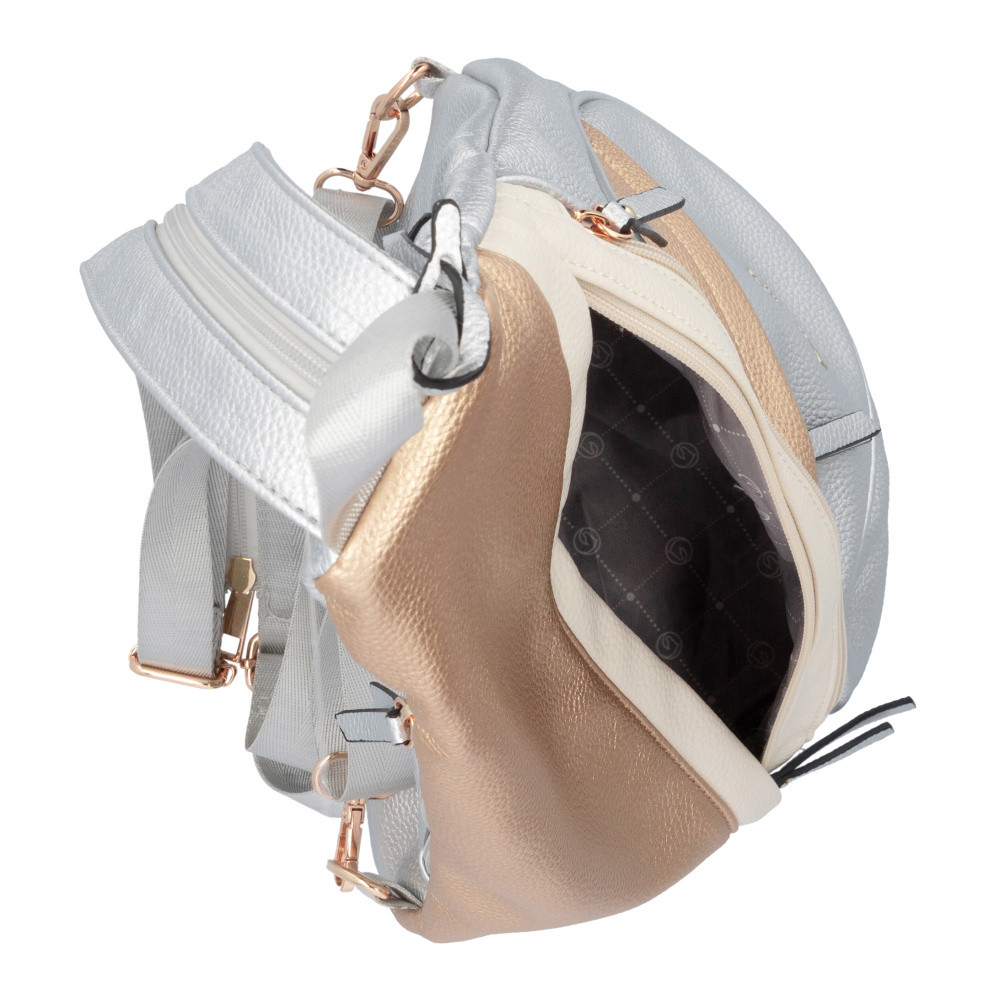 detail Dámský batoh REMONTE Q0530-90 zlatá S5