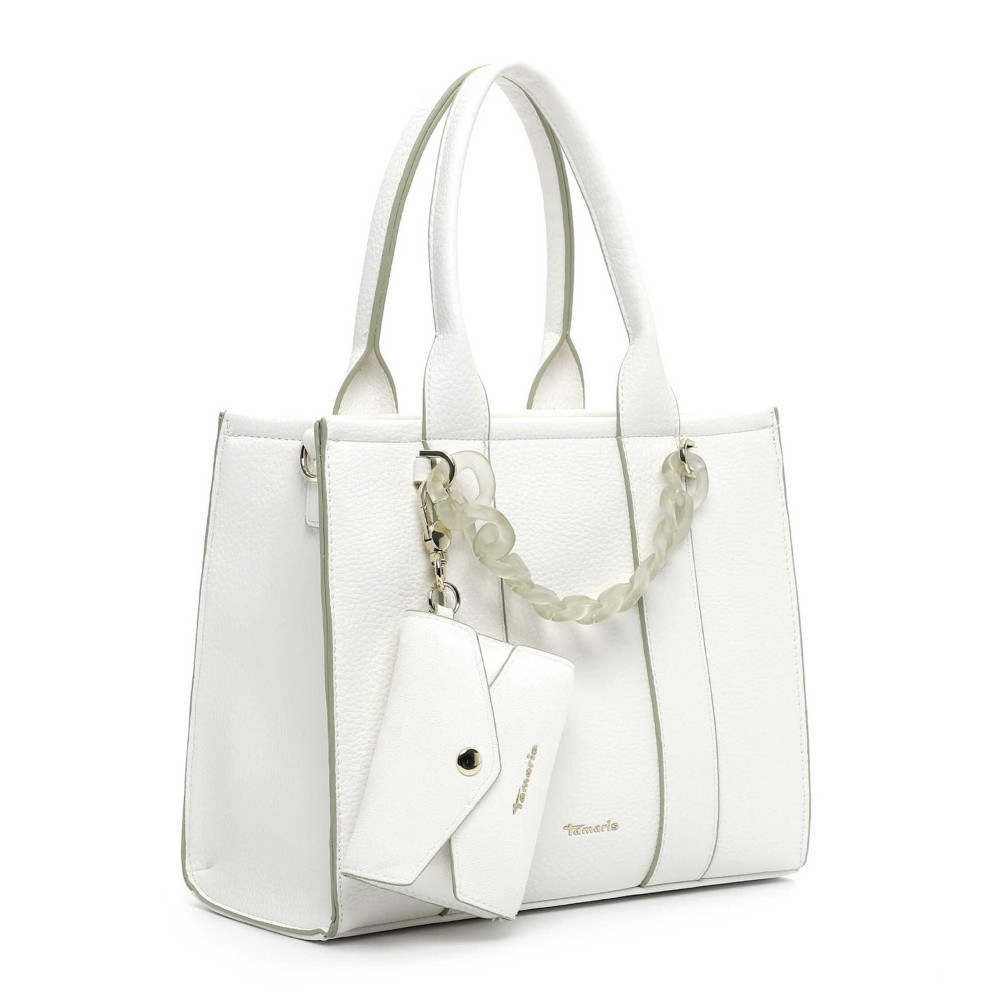 detail Dámská kabelka TAMARIS 33722-300 bílá S5