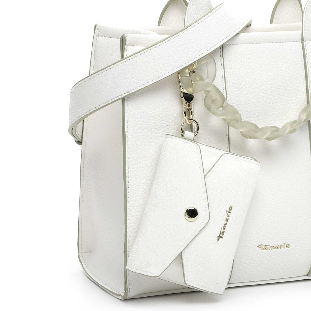 detail Dámská kabelka TAMARIS 33722-300 bílá S5