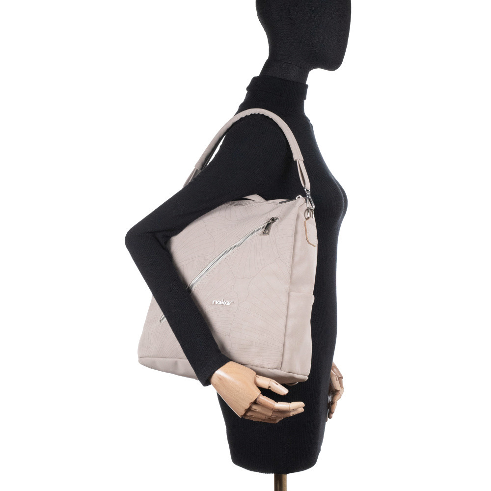 detail Dámský batoh RIEKER C2001-111-LIS béžová S5