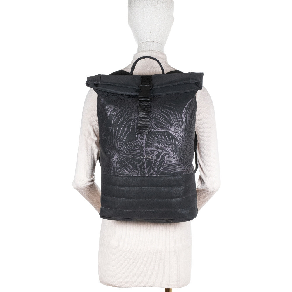 detail Dámský batoh RIEKER C2250-154-PLM černá S5