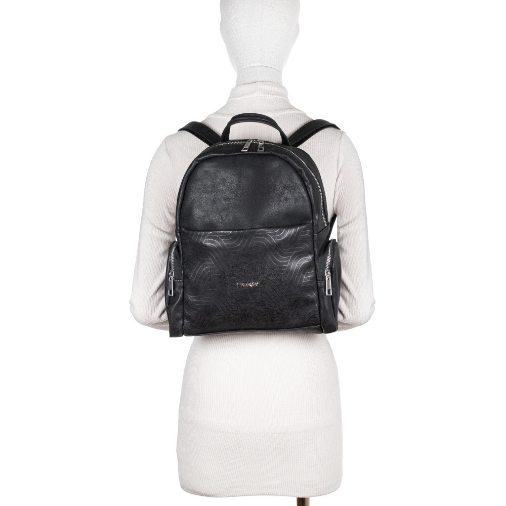 detail Dámský batoh RIEKER C2435-021-W2 černá S5