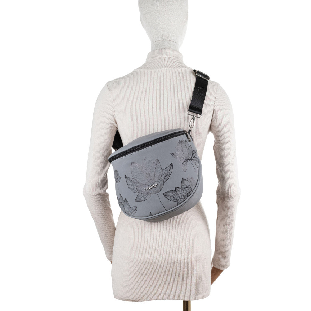 detail Dámská ledvinka RIEKER C1926-194/21-KWT šedá S5