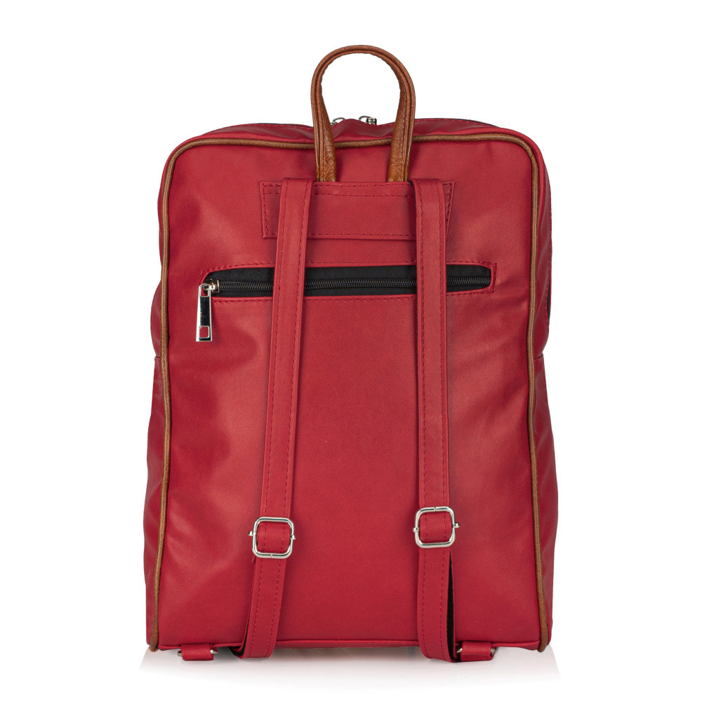 detail Dámsky batoh RIEKER C2422-114/24-152/19-KWT červená S5