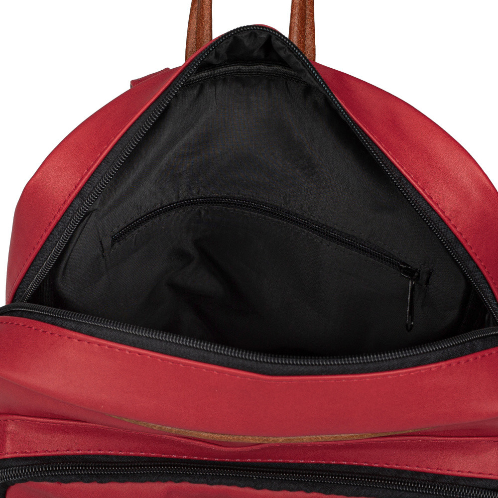 detail Dámsky batoh RIEKER C2422-114/24-152/19-KWT červená S5