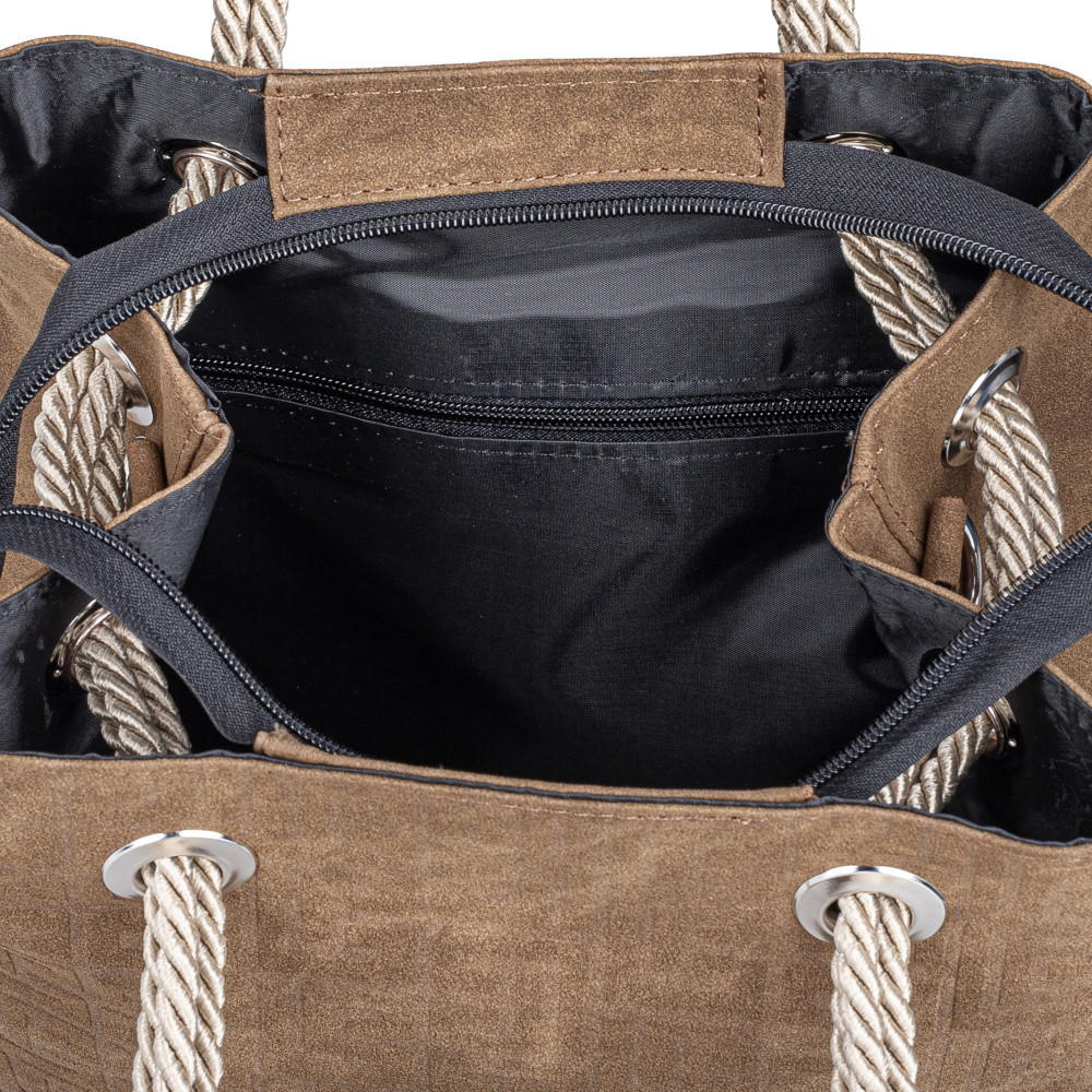 detail Dámska kabelka RIEKER C0200-200/05-T29 hnedá S5