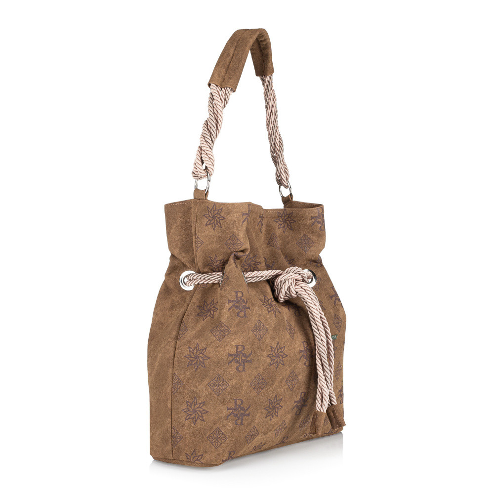 detail Dámská kabelka RIEKER C0156-200/07-4R hnědá S5