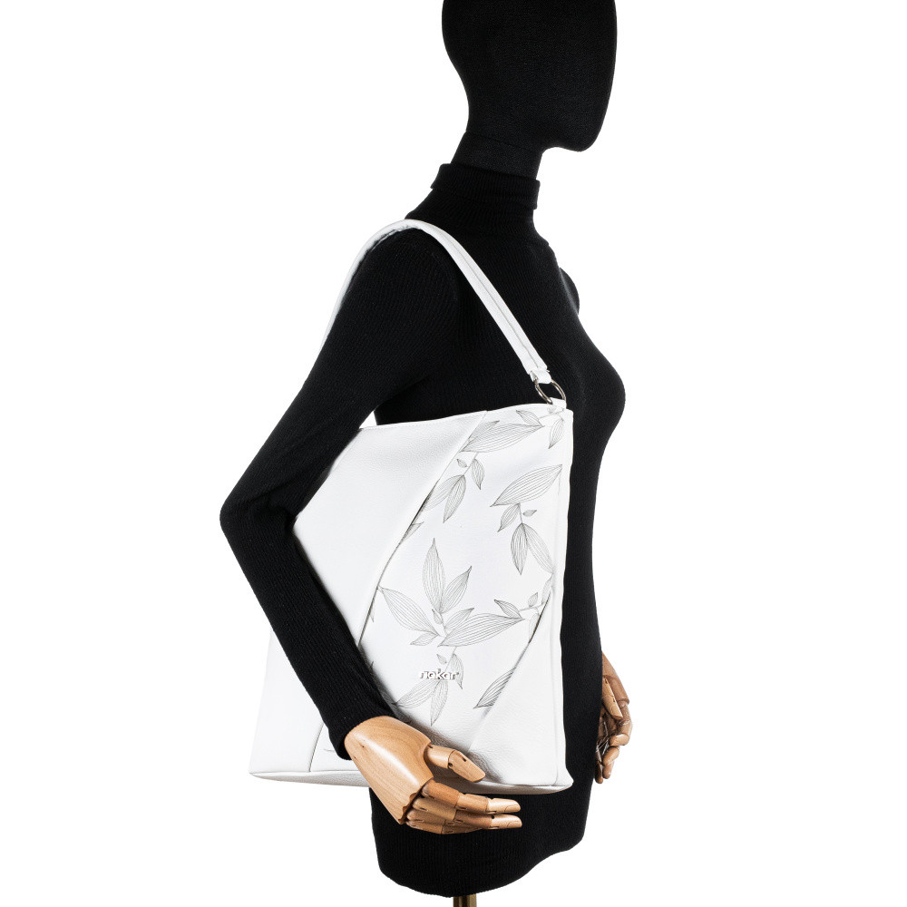 detail Dámská kabelka RIEKER C2402-110-AKC bílá S5