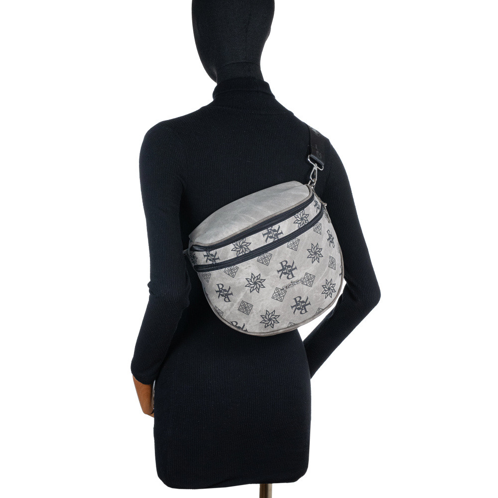 detail Dámská ledvinka RIEKER C2307-200/01-200/02-4R šedá S5