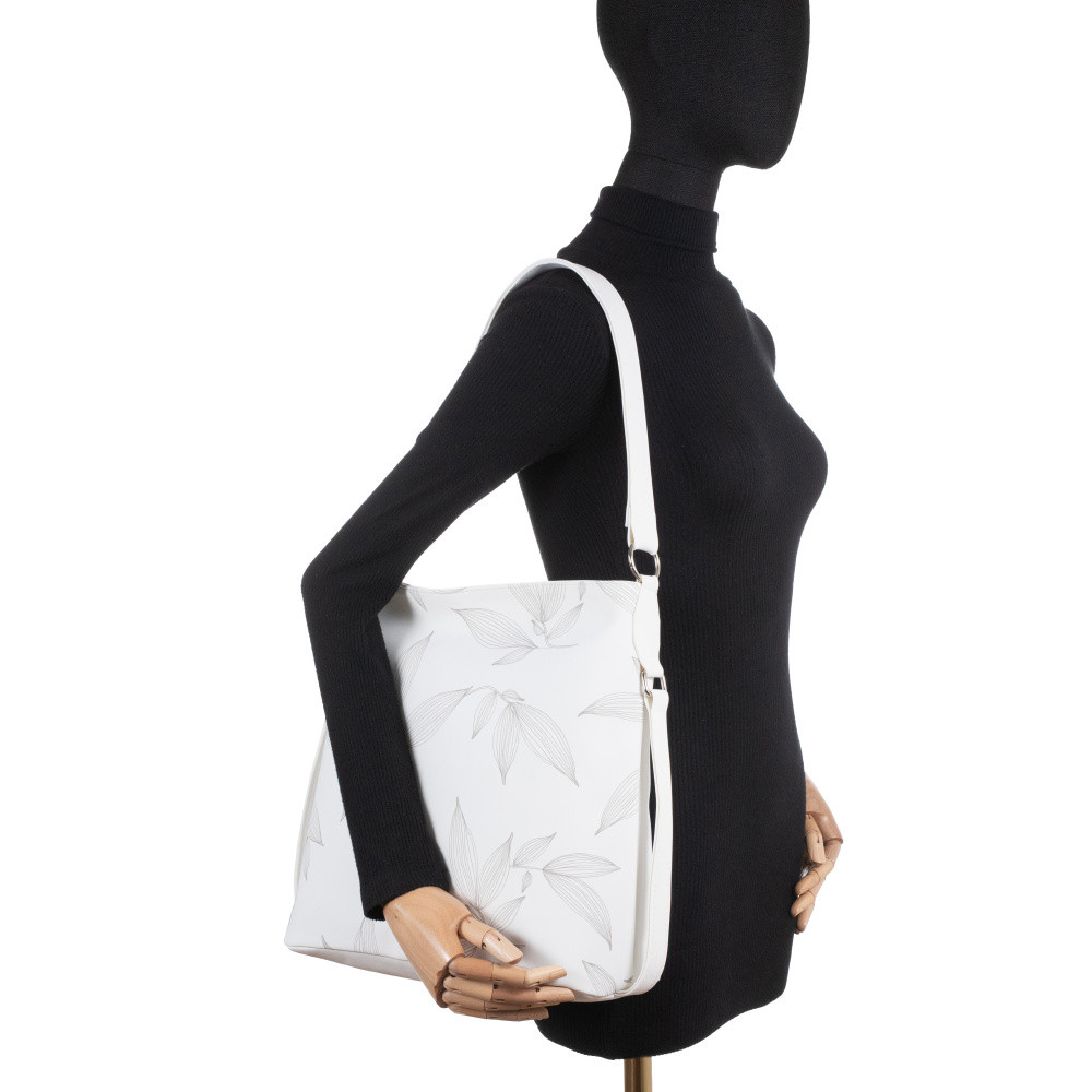 detail Dámska kabelka RIEKER C2234-203/110-AKC biela S5