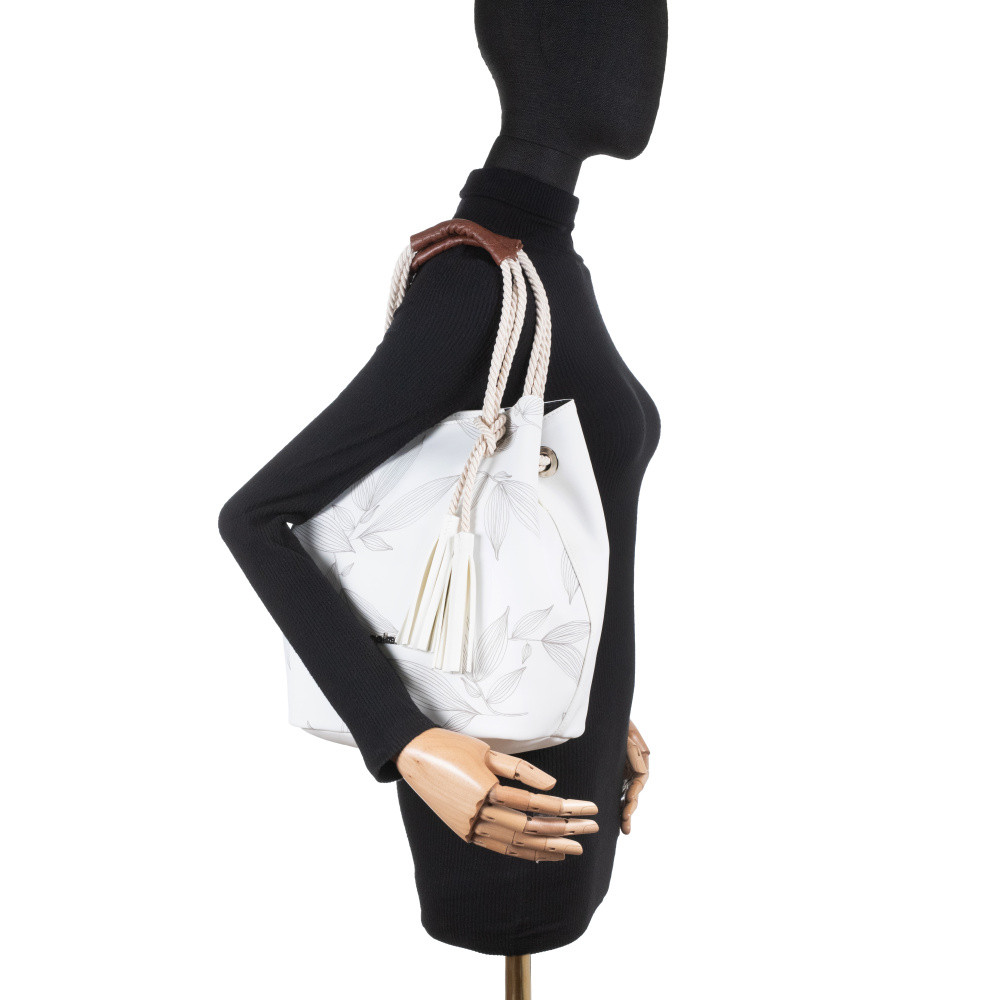 detail Dámska kabelka RIEKER C0200-203/110-152/20-AKC biela S5