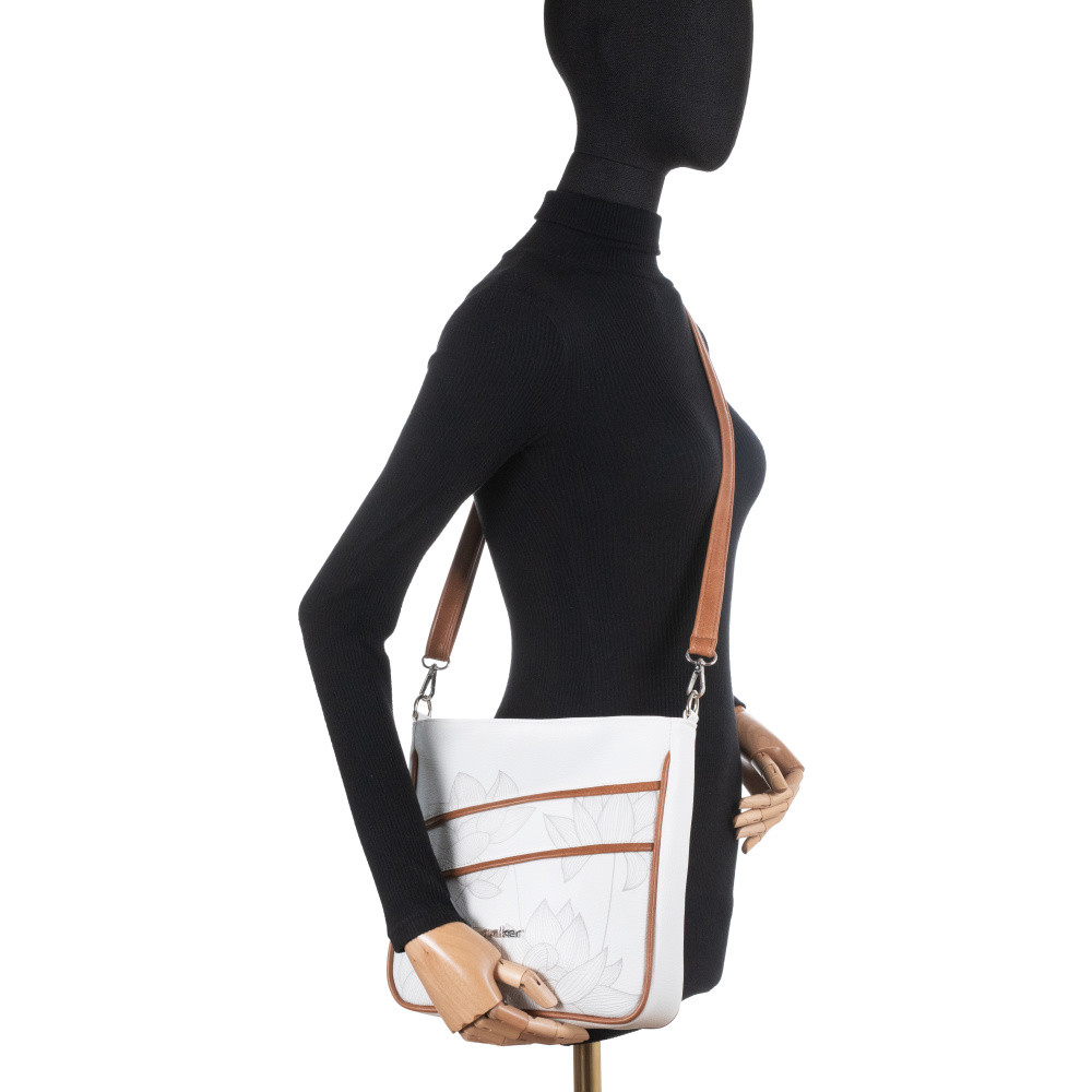 detail Dámská kabelka RIEKER C2236-2-110-152/19-KWT bílá S5