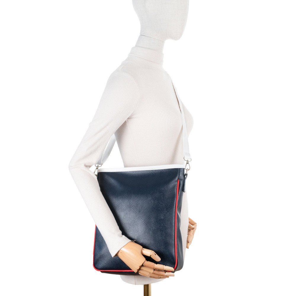 detail Dámská kabelka RIEKER C0082-192/153-110-114/24 modrá S5