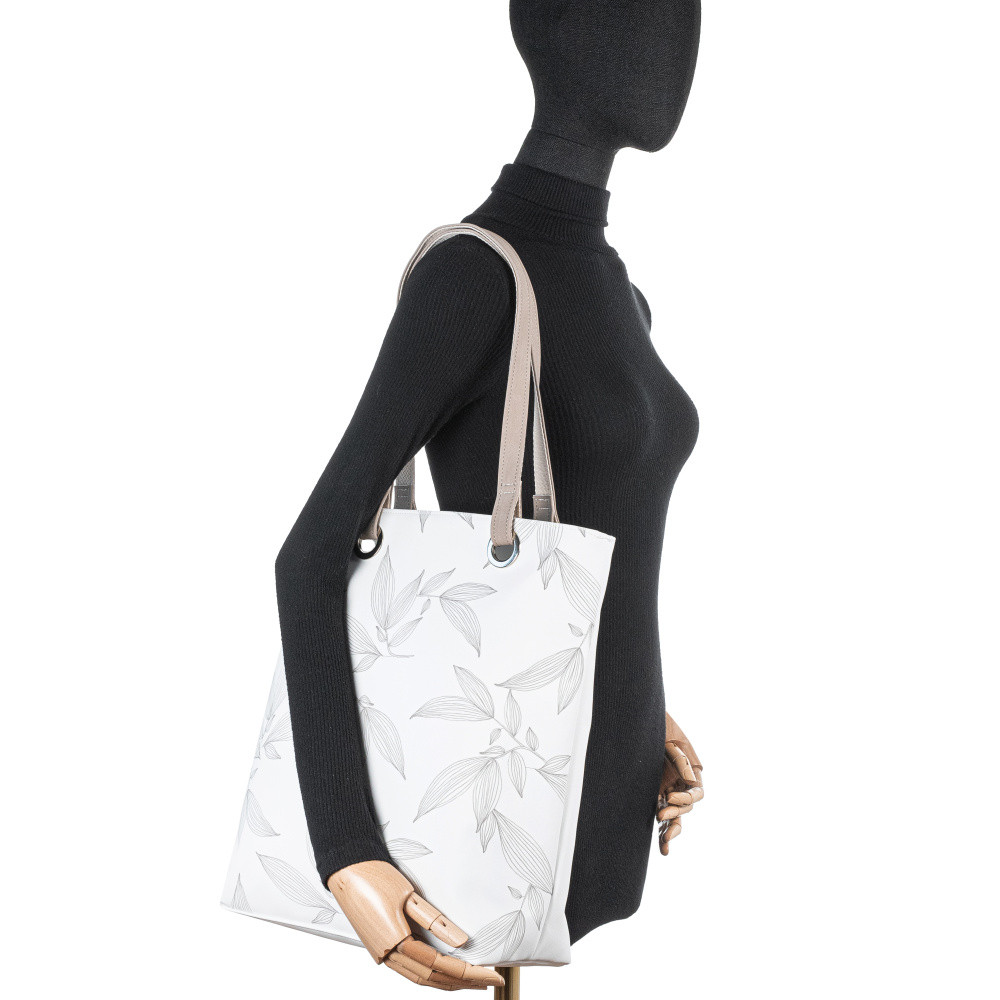 detail Dámska kabelka RIEKER C2432-203/110-203/111-AKC biela S5