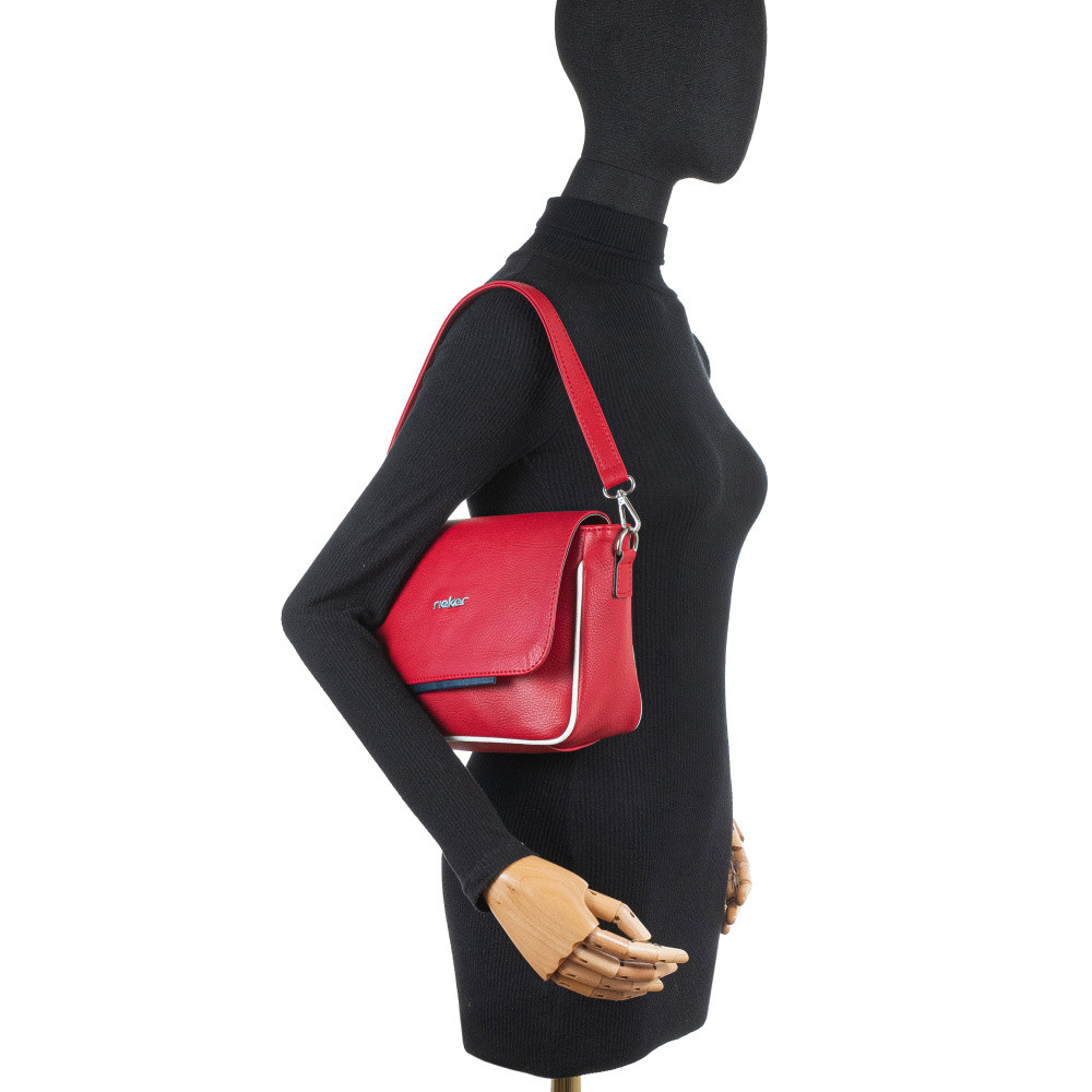 detail Dámská kabelka RIEKER C2438-202/24-110-192/153 červená S5
