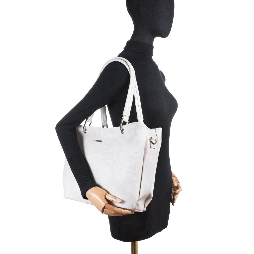 detail Dámská kabelka RIEKER C2440-202/2 bílá S5