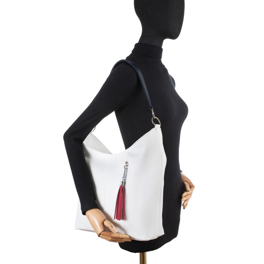 detail Dámská kabelka RIEKER C2444-110-192/153-114/24 bílá S5