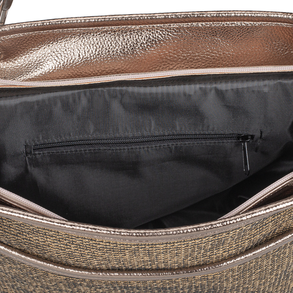 detail Dámská kabelka RIEKER C2505-148-206/SH3 hnědá W5