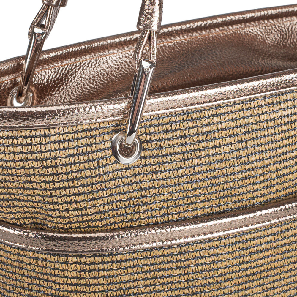 detail Dámská kabelka RIEKER C2505-148-206/SH3 hnědá W5