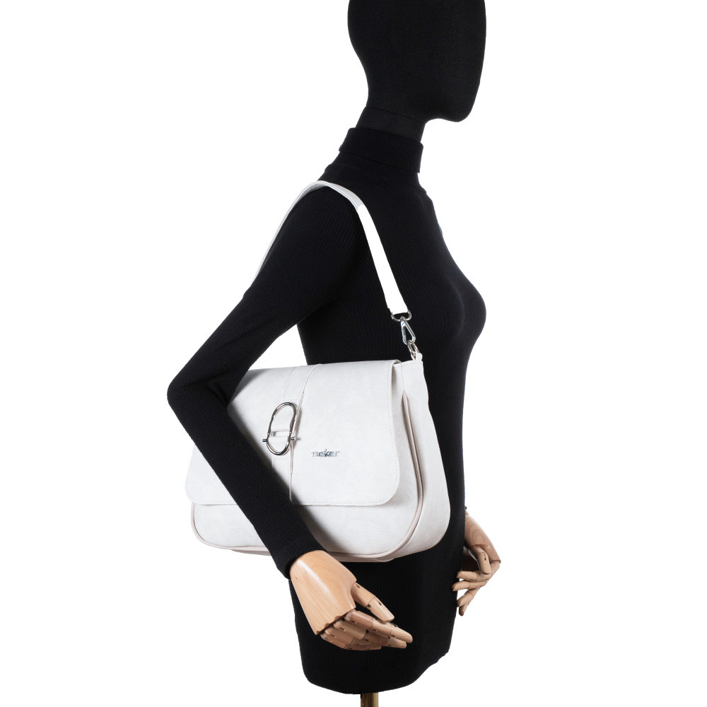 detail Dámská kabelka RIEKER C2517-202/1-202/168 bílá S5