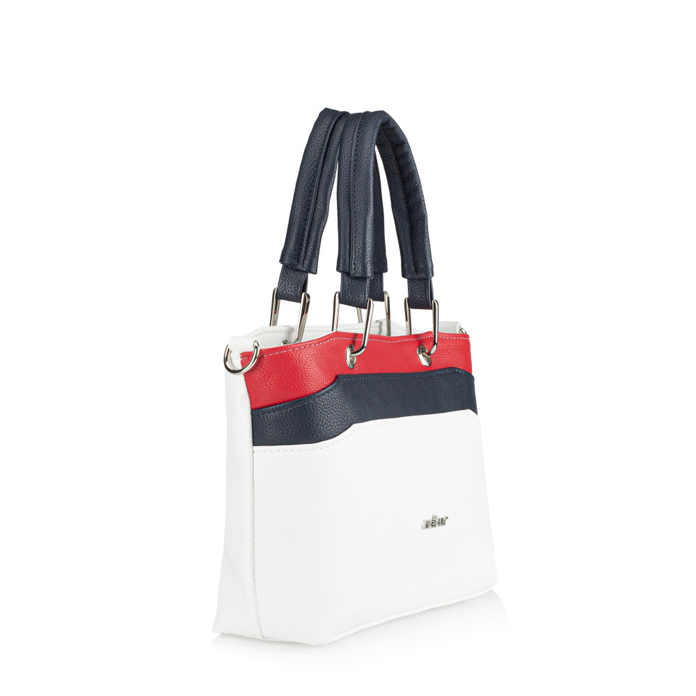 detail Dámská kabelka RIEKER C2518-206/H12-206/H4-206/H19 bílá S5