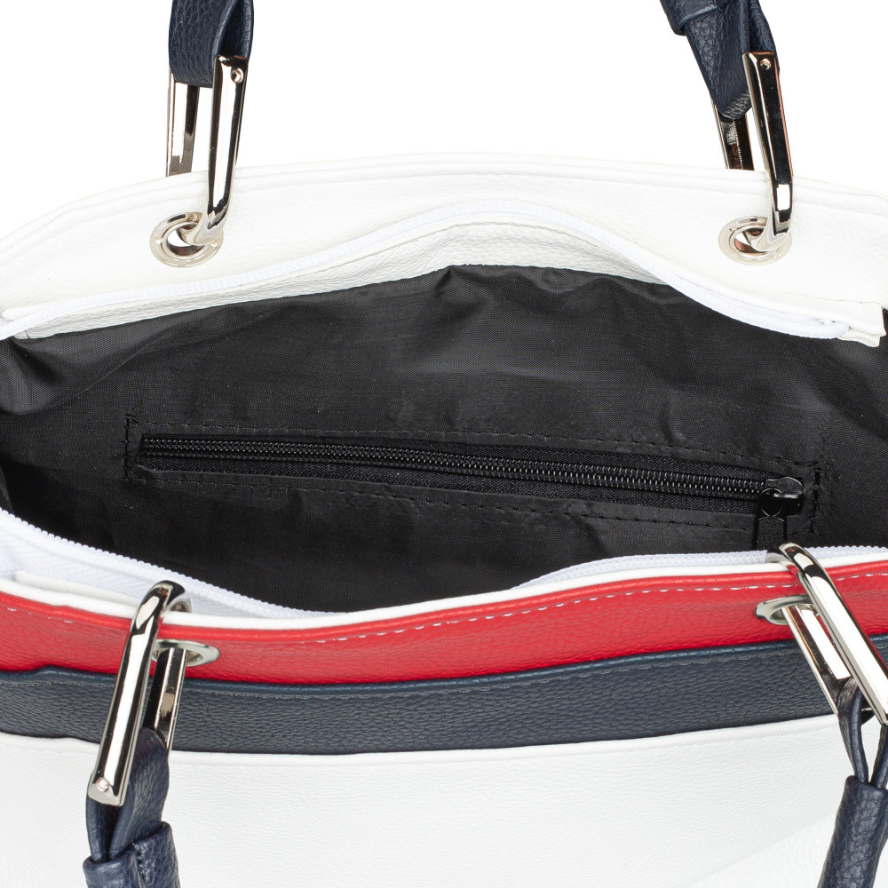 detail Dámská kabelka RIEKER C2518-206/H12-206/H4-206/H19 bílá S5