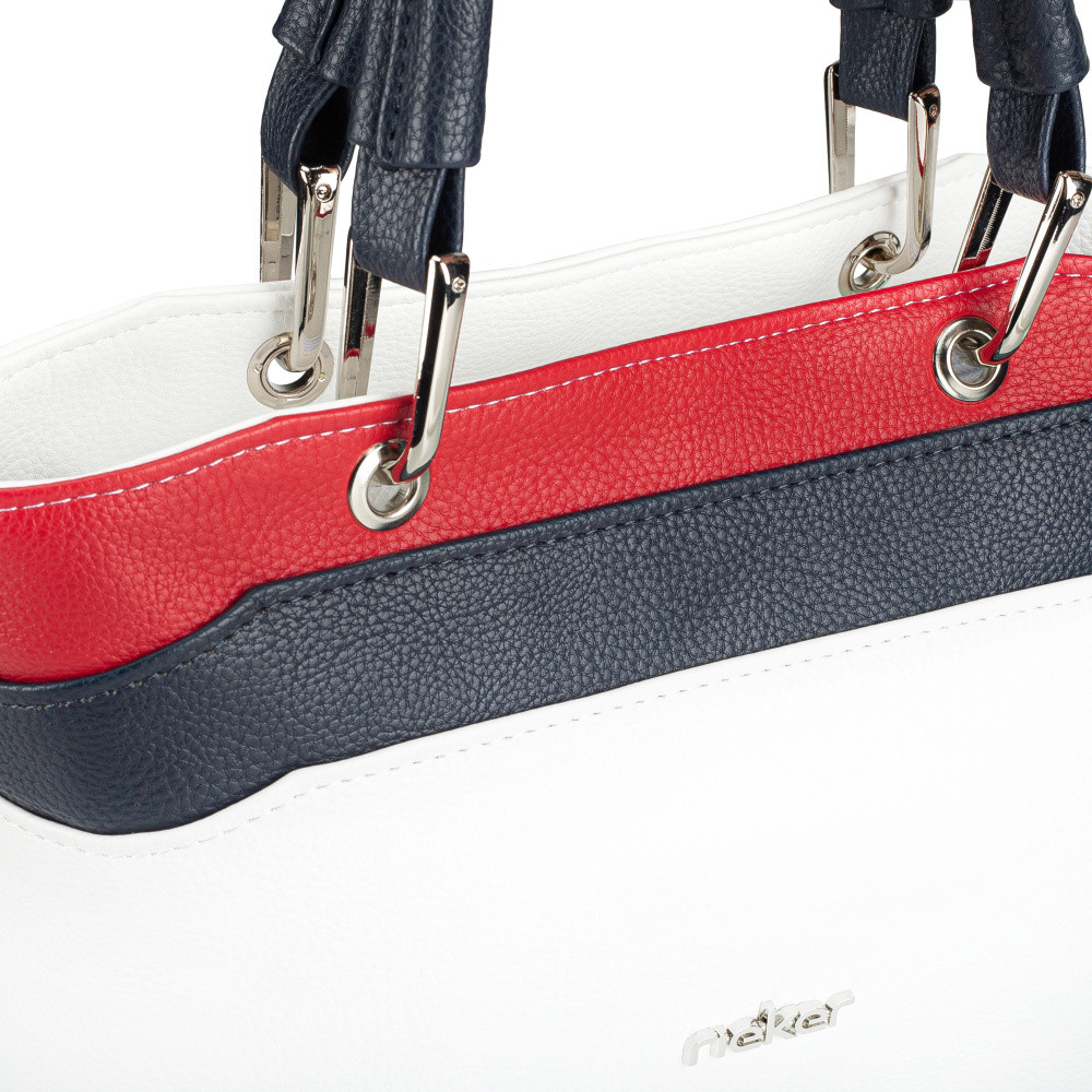 detail Dámská kabelka RIEKER C2518-206/H12-206/H4-206/H19 bílá S5