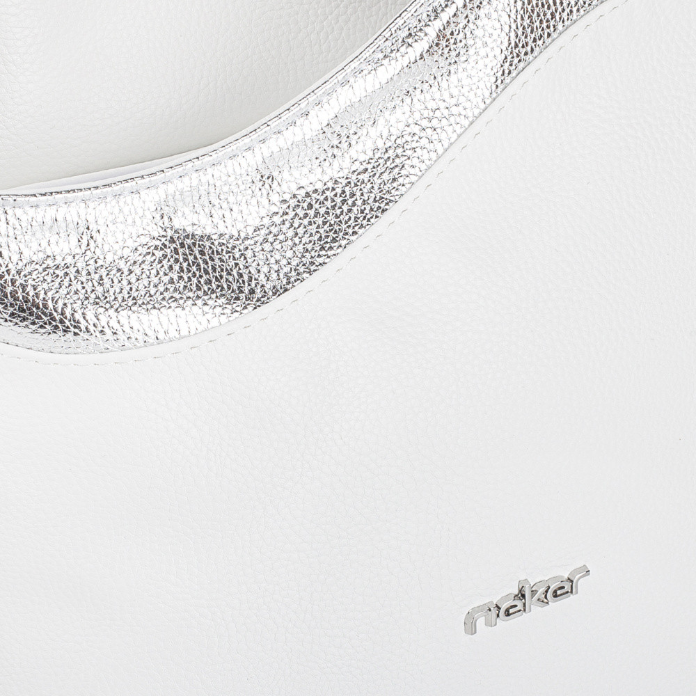 detail Dámska kabelka RIEKER C2501-206/H12-206/80/1 biela S5