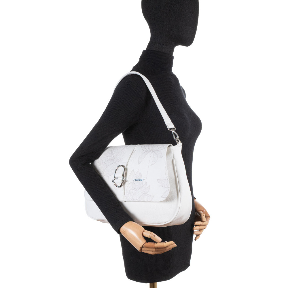 detail Dámská kabelka RIEKER C2517-110-KWT bílá W5