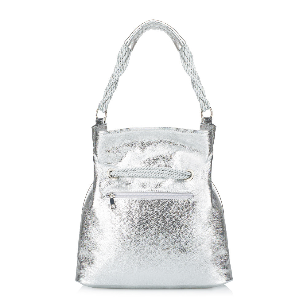 detail Dámská kabelka RIEKER C0156-206/80/1 stříbrná S5
