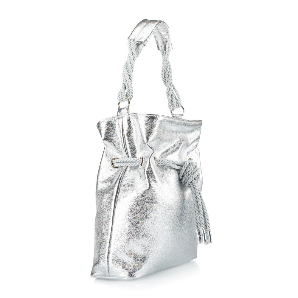 detail Dámská kabelka RIEKER C0156-206/80/1 stříbrná S5
