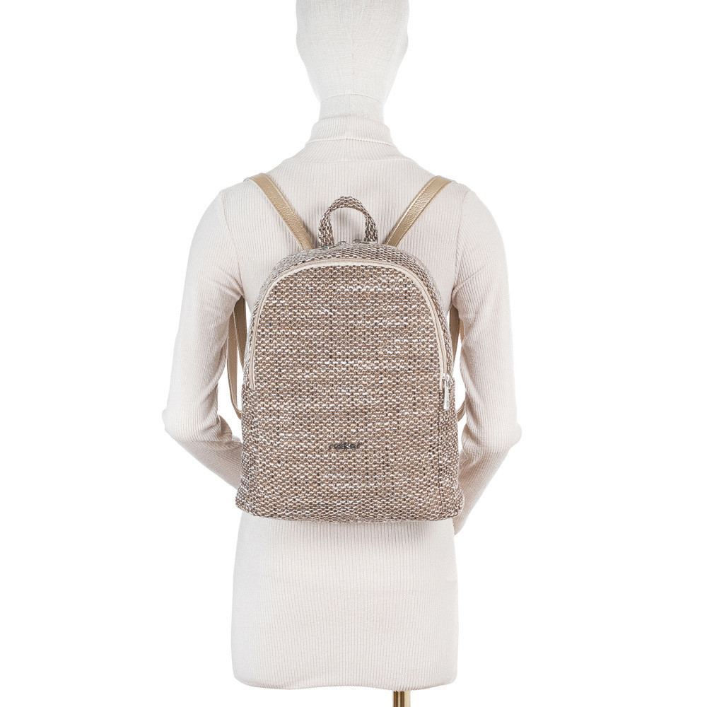 detail Dámský batoh RIEKER C2421-144/2-206/H15 hnědá W5