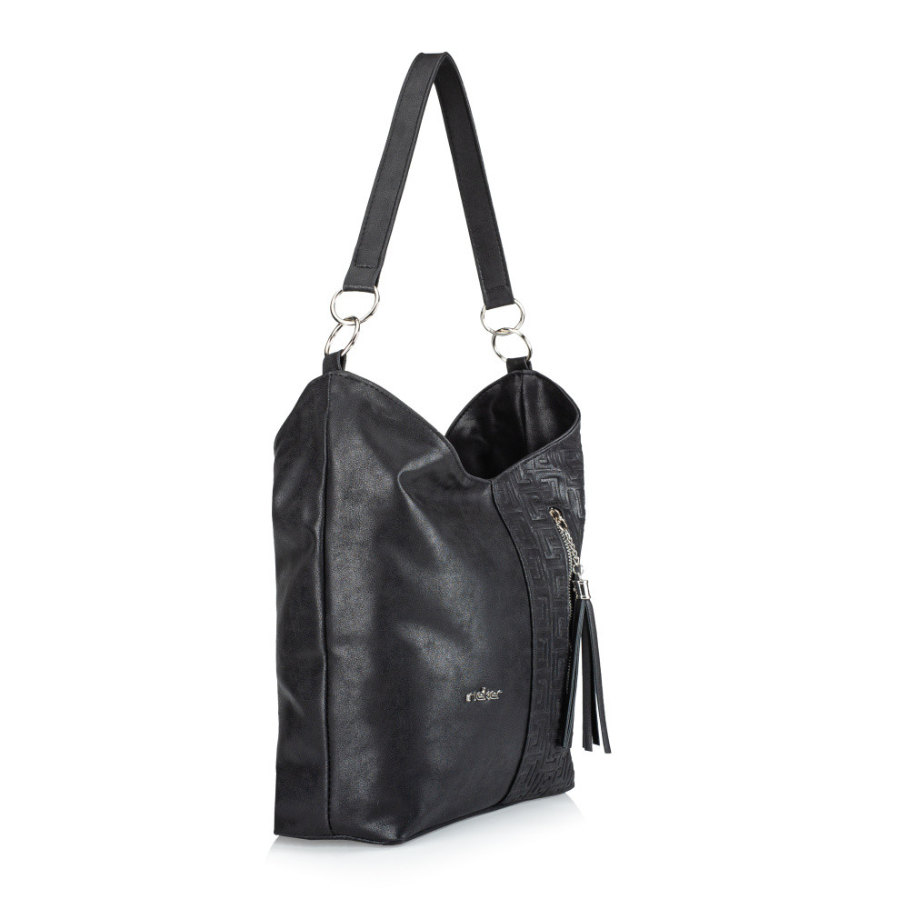 detail Dámská kabelka RIEKER C2444-021-T29 černá W5