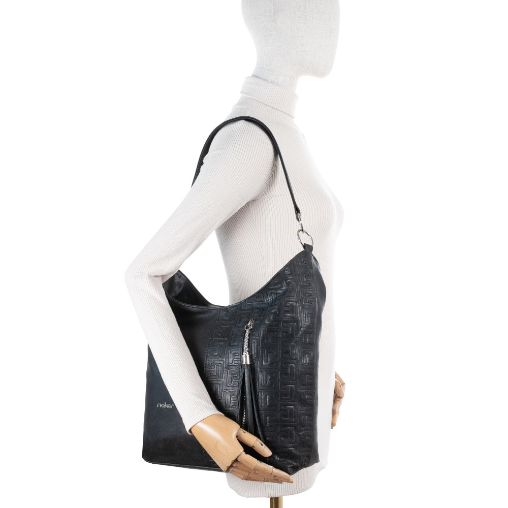 detail Dámská kabelka RIEKER C2444-021-T29 černá W5