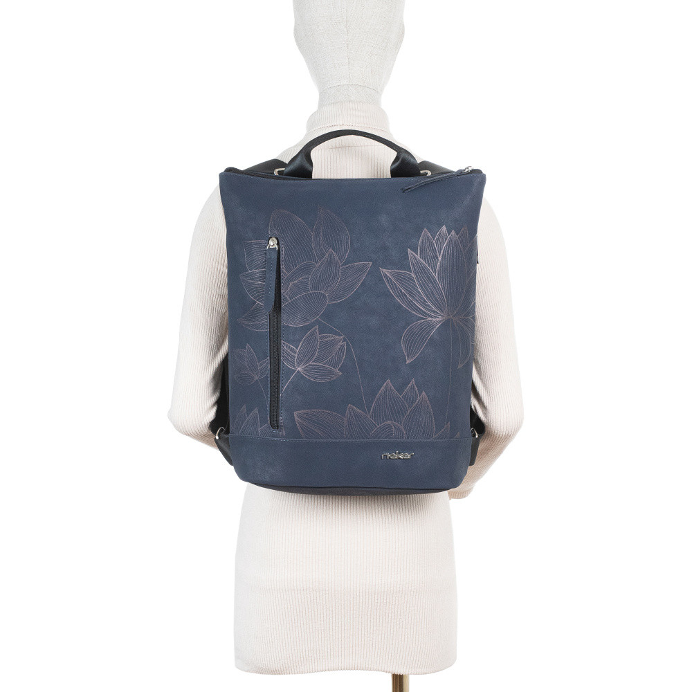 detail Dámský batoh RIEKER C2534-153-KWT modrá W5