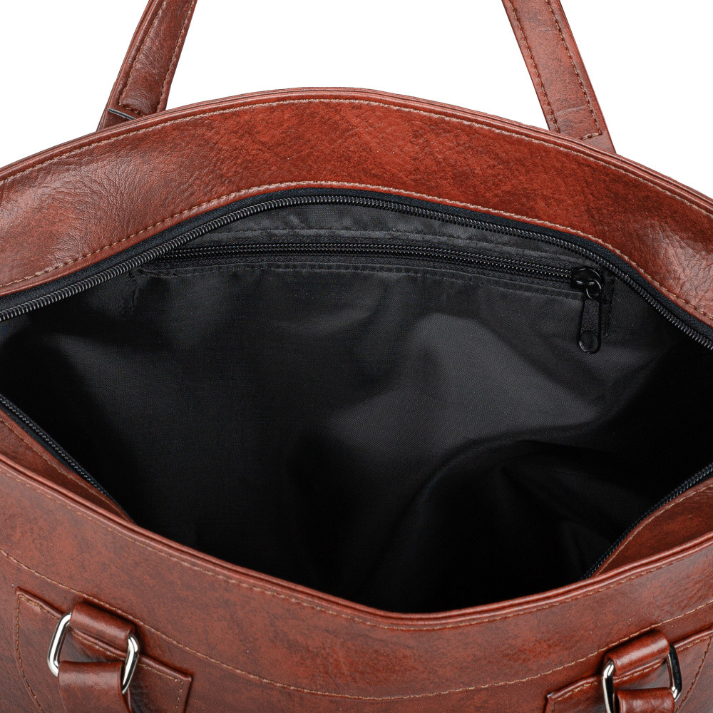 detail Dámská kabelka RIEKER C2523-199/26 hnědá W5