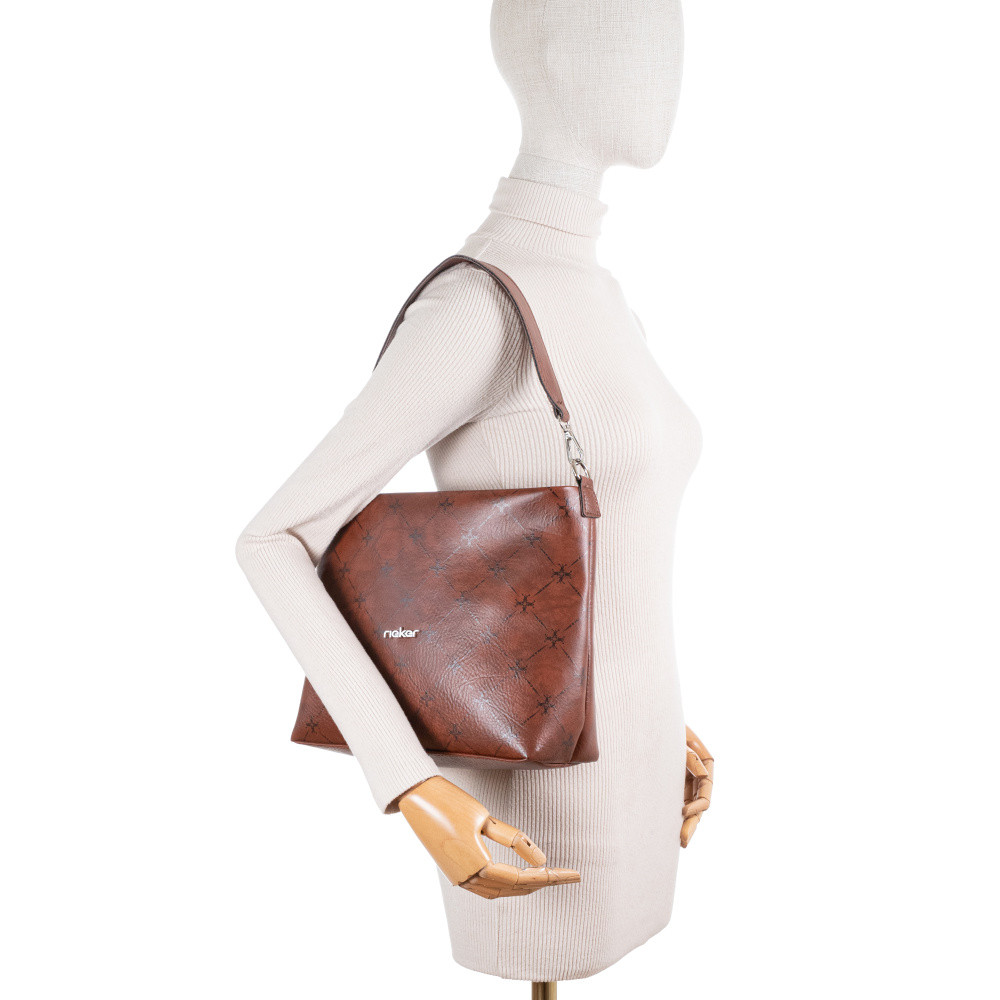 detail Dámská kabelka RIEKER C2230-199/26-KRZ hnědá W5