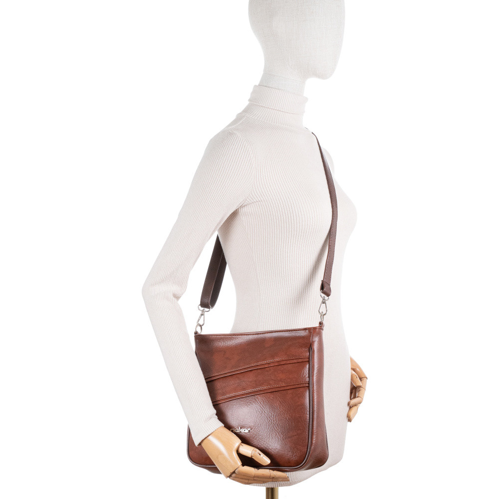 detail Dámská kabelka RIEKER C2236-199/26-199/30 hnědá W5