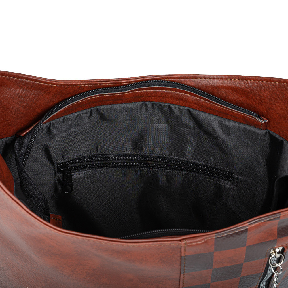 detail Dámská kabelka RIEKER C2444-199/26-SZA hnědá W5