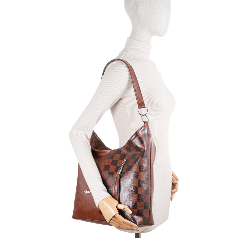 detail Dámská kabelka RIEKER C2444-199/26-SZA hnědá W5