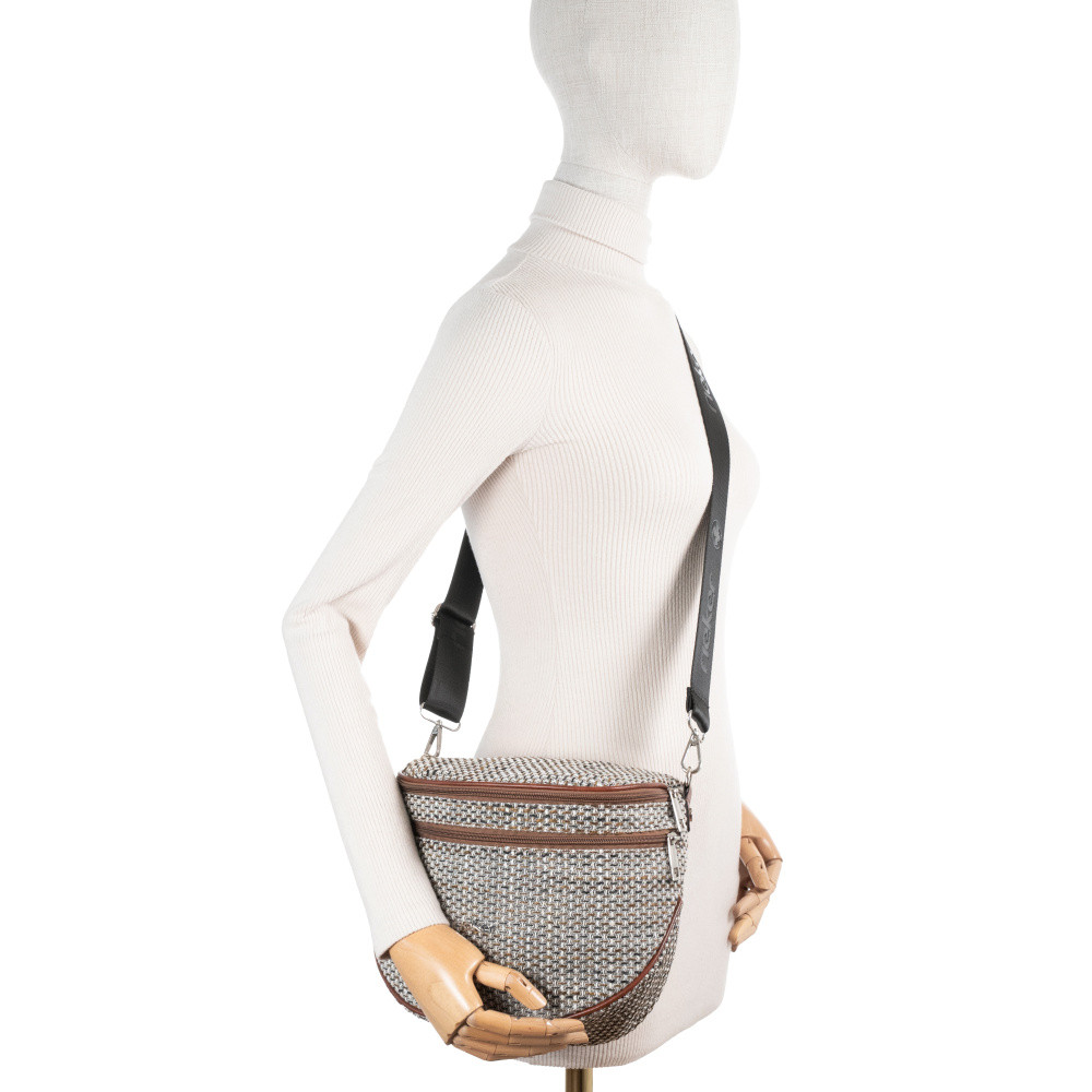 detail Dámská ledvinka RIEKER C2307-144/10-199/26 hnědá W5