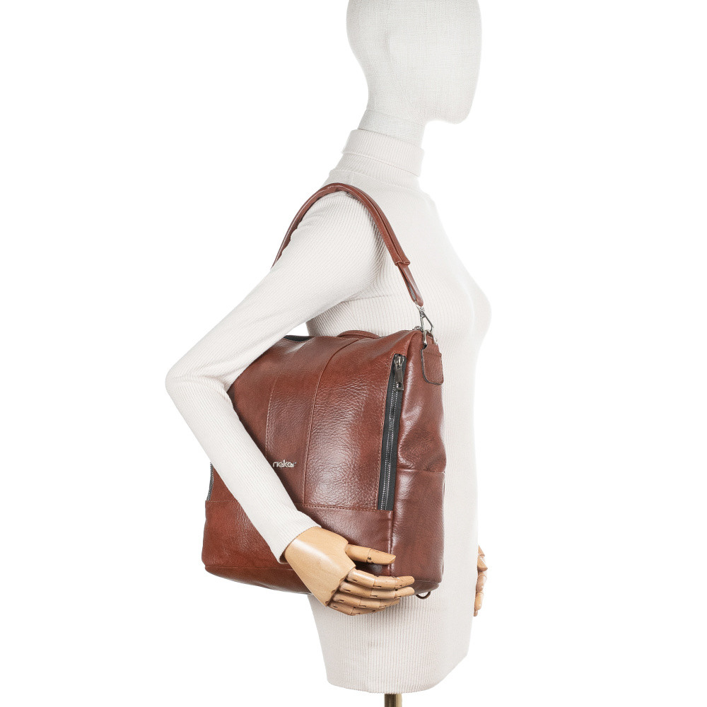 detail Dámský batoh RIEKER C2415-199/26 hnědá W5